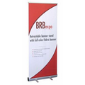 Retractable Banner with Display (33"x78")